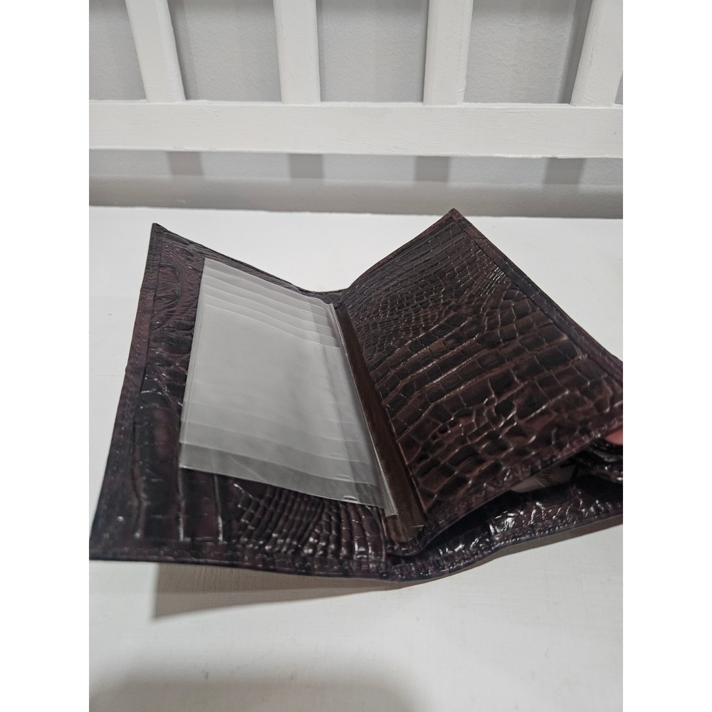 NWT Brahmin Soft Checkbook Truffle Melbourne Wallet - Picture 6 of 10
